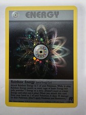 pokemon rainbow energy card value Pokemon Sun & Moon Base Set Rainbow Energy #137