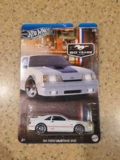 2025 Hot Wheels Silver Series 60 Years 84 Ford Mustang SVO VHTF