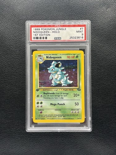 Nidoqueen (1st Edition) graded PSA 9 for sale on eBay