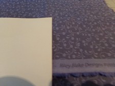 3/4 YD X 44" 2022 LT. BLUE SWIRLS/BLUE /RILEY BLAKE COTTON NEW 1108