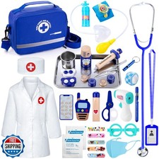 EFO SHM Doctor Kit for Kids, 35 Pcs Kids Doctor Kit for Toddlers