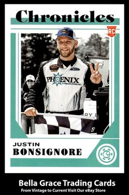 2023 Panini Chronicles Justin Bonsignore #4 Kenneth Massa Motorsports