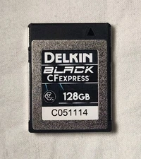 Delkin Devices 128GB BLACK CFexpress Type B Memory Card