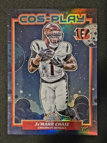 2025 Topps Cosmic Chrome Ja'Marr Chase Base (RAW)