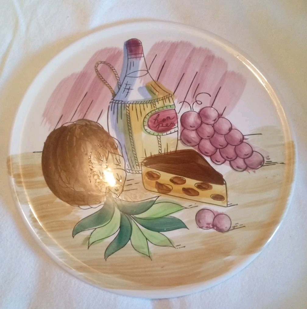 Ironstone Serving Plater/ Display Piece Eagle Brand Made In Ironstone Serving Plater/ Display Piece Eagle Brand Made In
