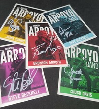 AUTOGRAPHED The BRONSON ARROYO BAND card SET Limited Edition signed auto 
