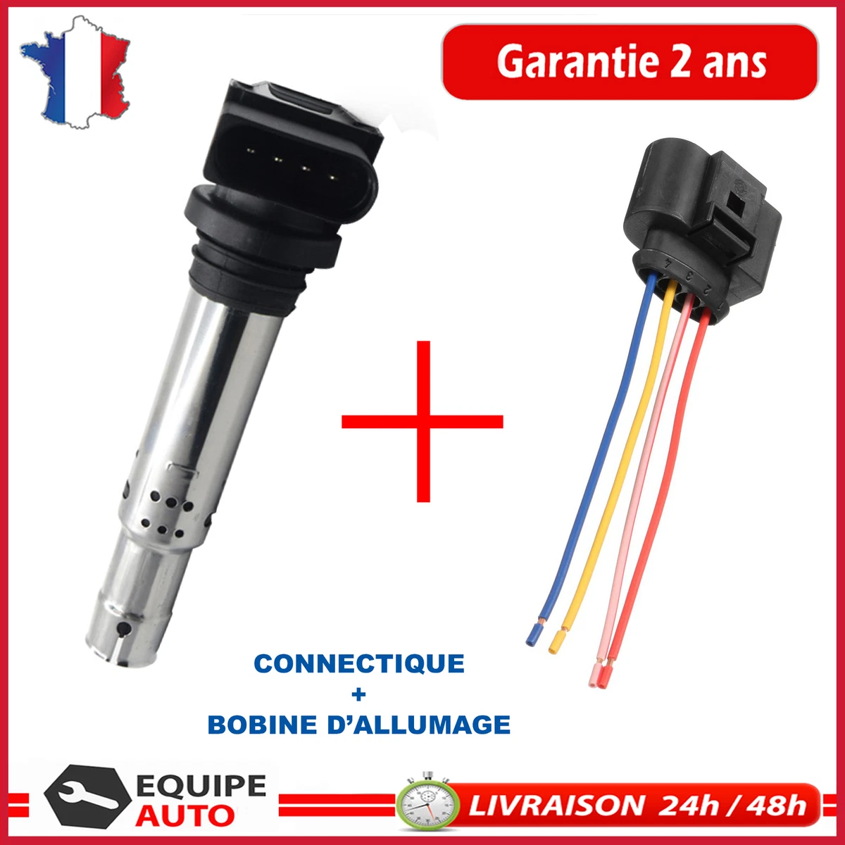 CONNECTIVE IGNITION COIL A1 A2 A3 Seat Ibiza Fabia VW GOLF POLO 1.4 TSi 125
