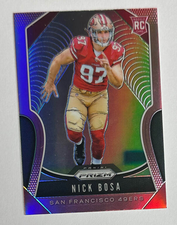 2019 Panini Prizm Pink Nick Bosa Rookie RC #311