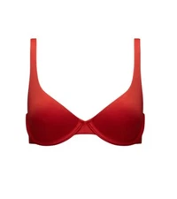 NWT Cuup Swim Top The Scoop Lava Size 8