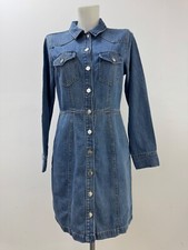 Ladies New Gap Denim Dress With Pockets  In 3 colours Size XS S M L XL