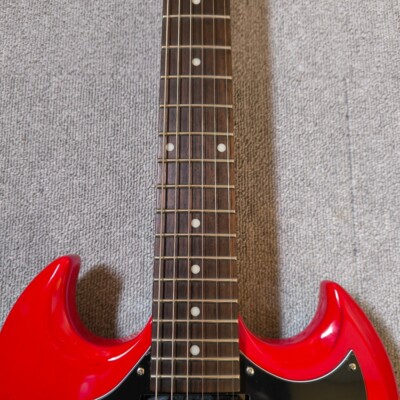 Epiphone Electric Guitar SG G-310 Red Used W/Gig Bag Shipping From
