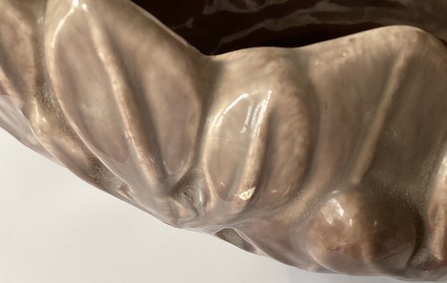 Rare Vintage Royal Haeger Pottery MCM Drip Glaze Console Dish Retro - Picture 6 of 7