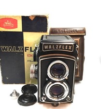 AS IS WALZFLEX lIIa TLR 6x6 120 Medium Format Film Camera Frozen FOCUS JPN