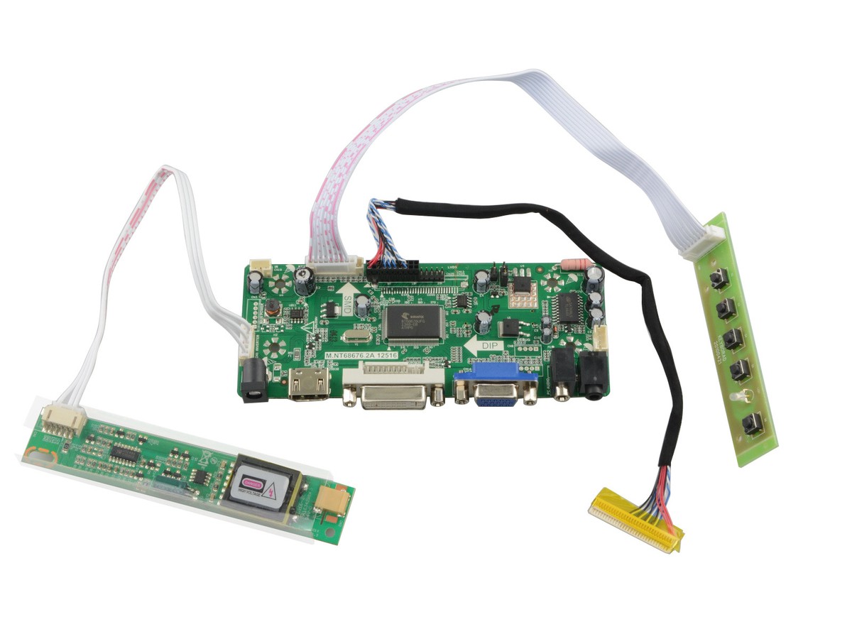 VSDISPLAY HD-MI DVI VGA オーディオ LCD コントローラーボード 17