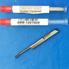 MICRO 100 QBB - 120700X Carbide Boring Bar; 3/16" Shank;AlTiN Machinist
