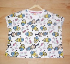 Brandneu mit Etikett Primark Damen Despicable Me AGNES EINHORN MINION T-Shirt Top 18-20