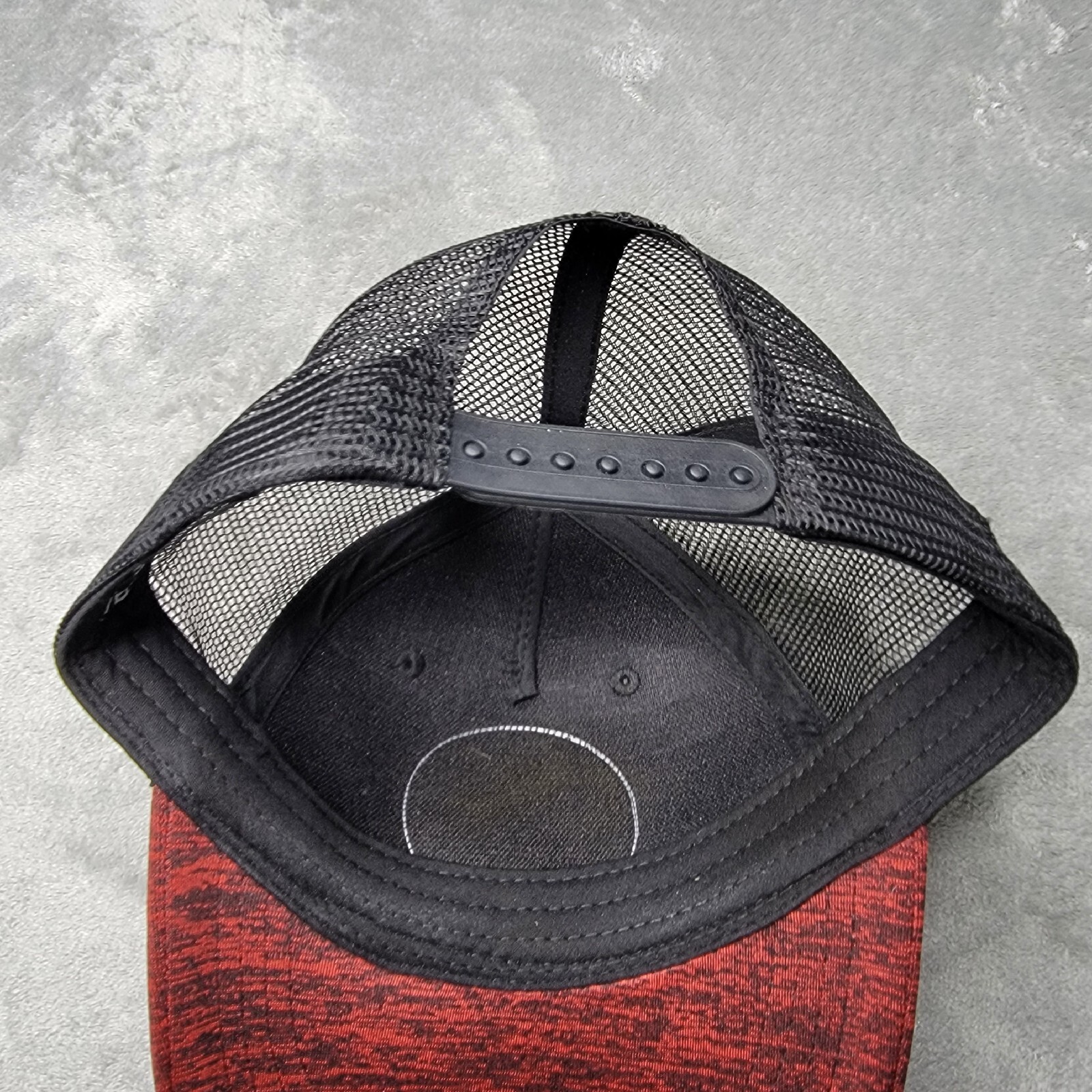 Affliction SnapBack Trucker Adjustable Hat Red An… - image 5