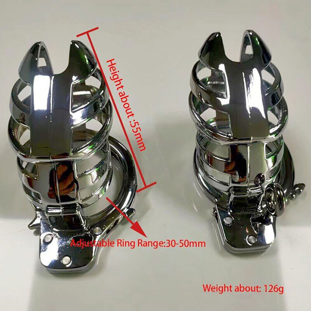 Anneaux En Acier Inoxydable Pour Cage De Chasteté Homme - Argenté - Neuf - Matériel BDSM