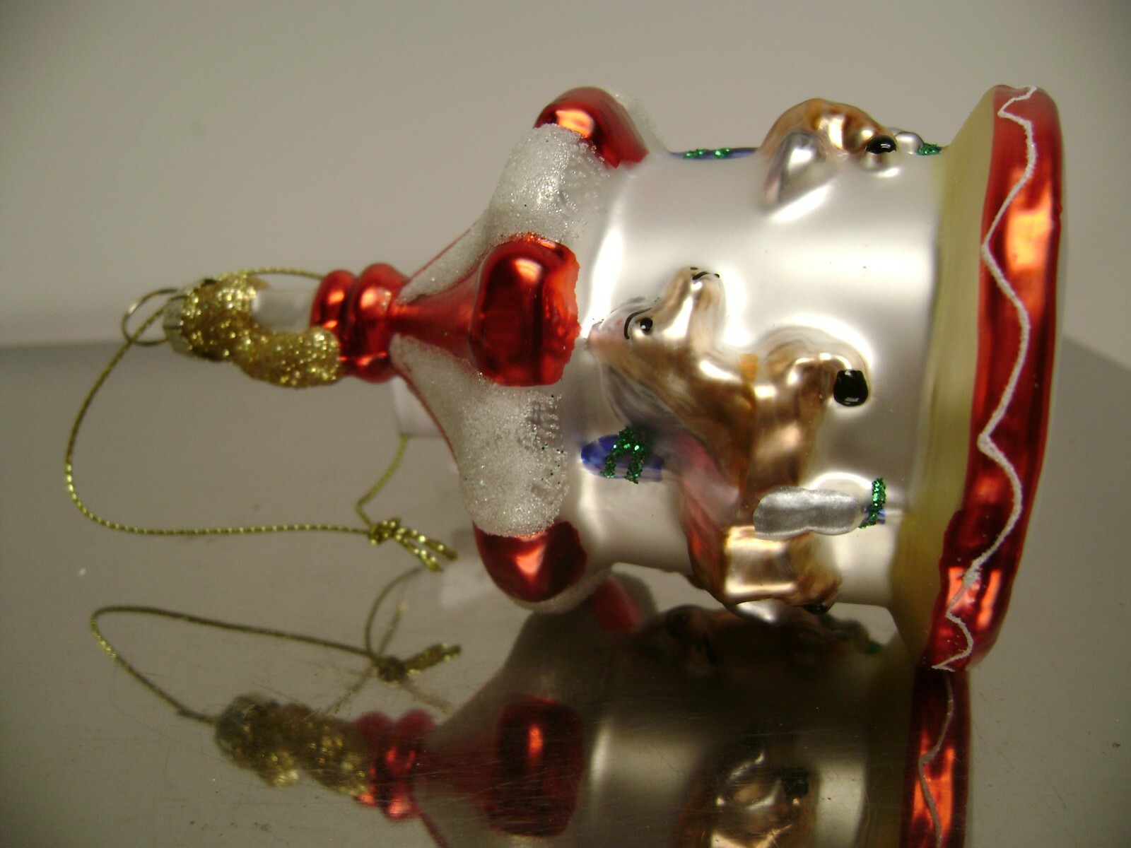 GLUCKSTEIN HOLIDAY CIRCUS STATE FAIR GLASS CAROUSEL CHRISTMAS TREE ORNAMENT eBay