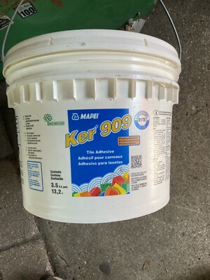 Mapei Ker 909 Professional White Tile Adhesive 3.5 gal Ceramic Tile Adhesive #1