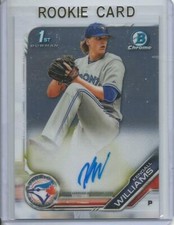 2019 Bowman Chrome Kendall Williams Auto Rookie Card RC #CDA-KW Mint 