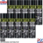 10X UPOL RAPTOR 1K MULTI-USE RMUB/AL PROTECTIVE COATING AEROSOL 450ML - BLACK