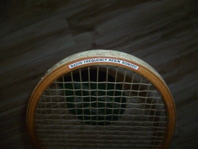Raquette De Tennis Vintage Donnay Kings Cup - Avec Presse En Bois - Fabriquée En Belgique