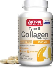 Jarrow Formulas Type II Collagen Complex 1000 mg Supplements, Supports Skin and