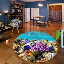 3D Beautiful Coral O1976 Animal Non Slip Rug Mat Elegant Photo Carpet Fay