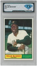 1961 Topps WILLIE MCCOVEY #517 💎 DSG 7.5 NM