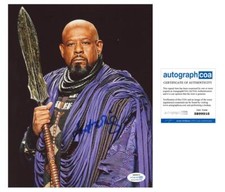 Forest Whitaker "Black Panther" AUTOGRAPH Signed 'Zuri' 8x10 Photo ACOA