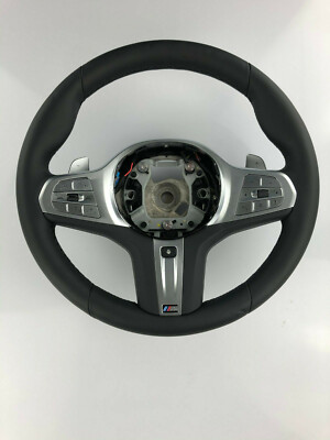 BMW M SPORT ORIGINAL LEDERLENKRAD 3 SPEICHEN SCHALTWIPPEN MFA 308593164AWX-AF