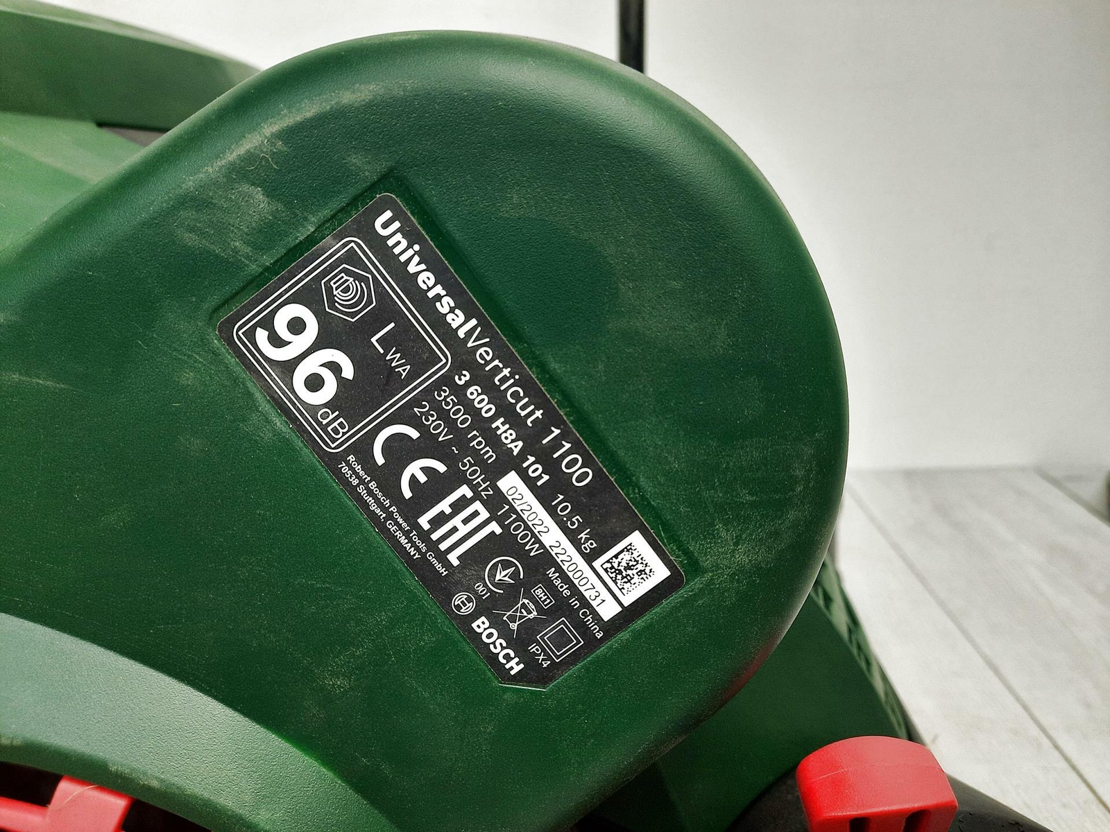 Bosch Elektro Vertikutierer UniversalVerticut 1100 1100 W