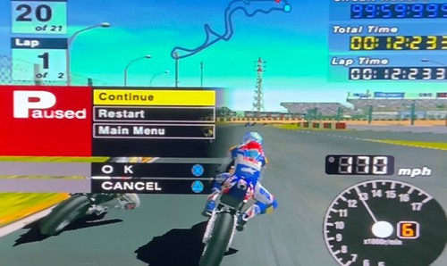 MotoGP 3 Preview Version Sony PlayStation 2 PS2 2003 NTSC Namco Pre-release code - Picture 3 of 5