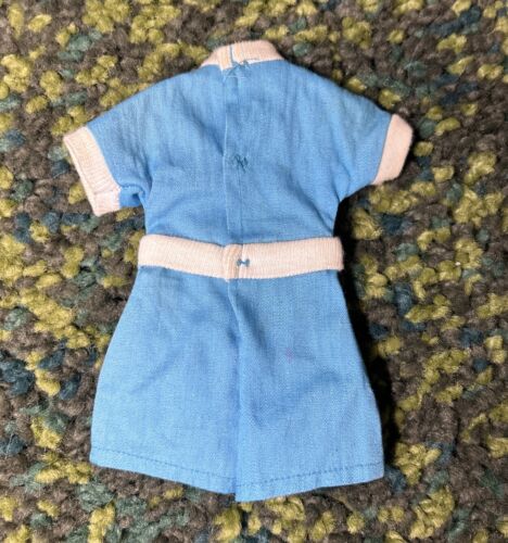 Tammy from Ideal 1962-1967 Playsuit Dress Blue White Rare Orig. Authentic - Picture 2 of 3