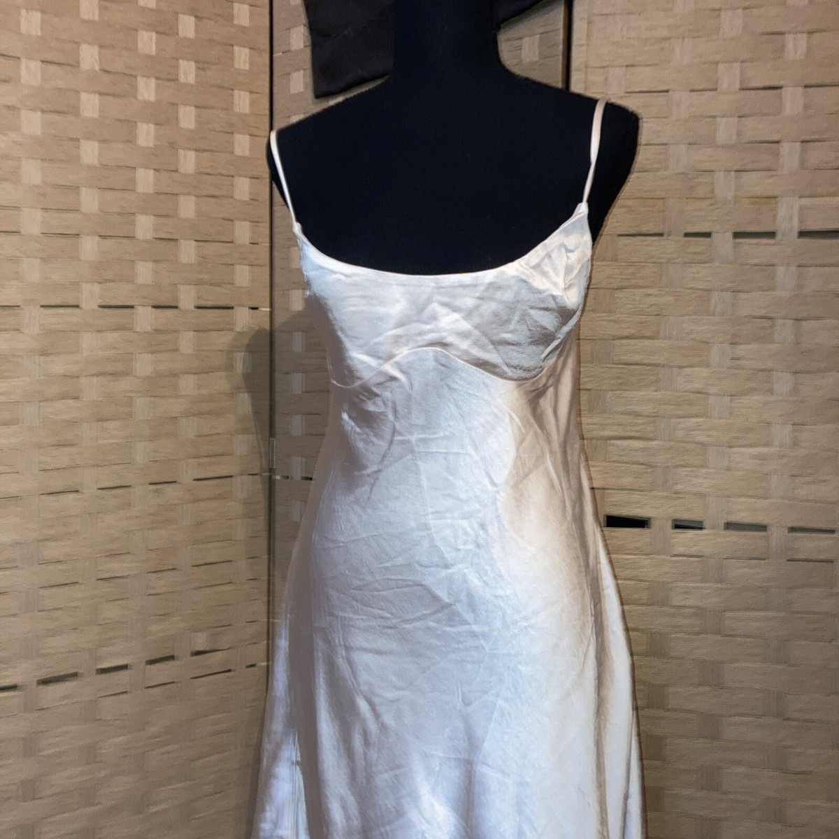 Princess Polly Dawson Slip Mini Dress Champagne Color Size 14/16 New  Without T