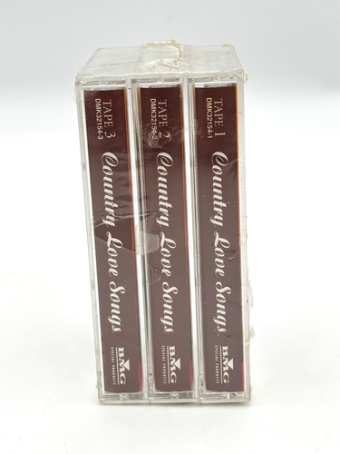 Country Love Songs by Various Artists (3-Cassette Tapes Box Set, 1998) New - Picture 6 of 6