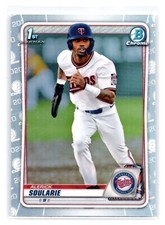 2020 Bowman Draft Alerick Soularie Chrome Refractor Minnesota Twins