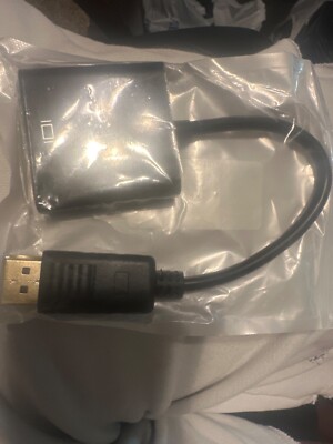 4XEM 4XDPDVI 9'' Displayport To Dvi Adap Single Link