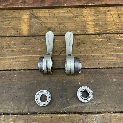 Shimano 105 Sl-1055 7 Speed Downtube Index SIS Shifters for Shimano 105 Sl-1055 7 Speed Downtube Index SIS Shifters for