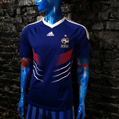 Veste/maillot Equipe De France Supporter Adidas, 2010-2011, Taille M, Longues Manches