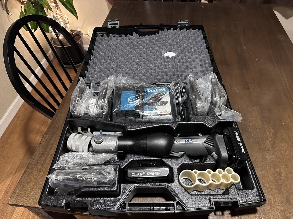 🌟🎈 PARKER ZoomLock RPTK5 RLS Makita 5 Jaws Klauke Crimping Tool Kit MAP2L19CER eBay