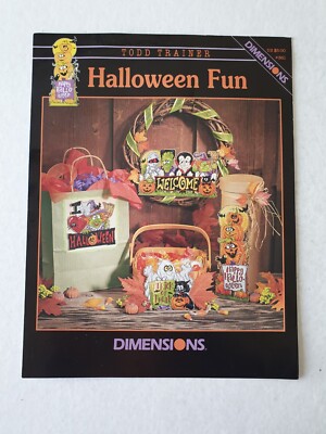 Dimensions Halloween Fun Cross Stitch Chart Only #361