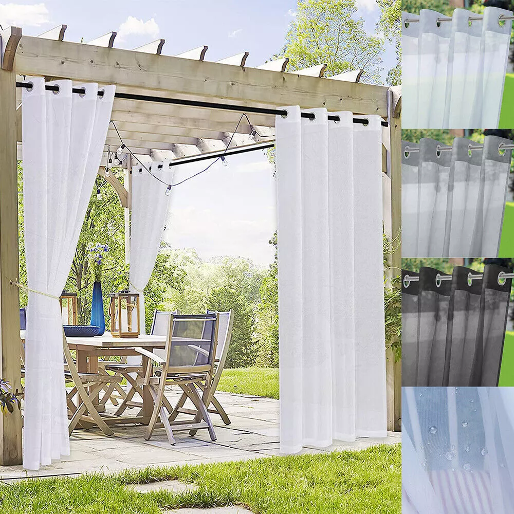 Outdoor curtains for on sale gazebo