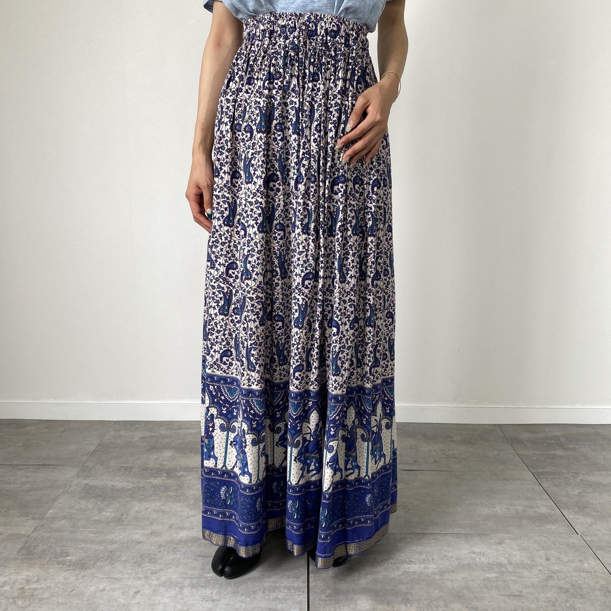 みな◆Yaacc_handwork / gather skirt Engineered Garments Gather Skirt - Embroidery - W Department