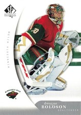 2005 SP Authentic #50 Dwayne Roloson Minnesota Wild