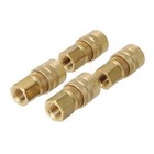 Milton Air Tool Coupler – Female Body M-Style 1/4" Fntp 4-pack fits Tools