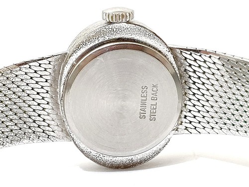 Ducado Hermes & Hermes Cal. Reloj de pulsera PUW 1175 cuerda manual para mujer alrededor de 1973 - Imagen 6 de 8