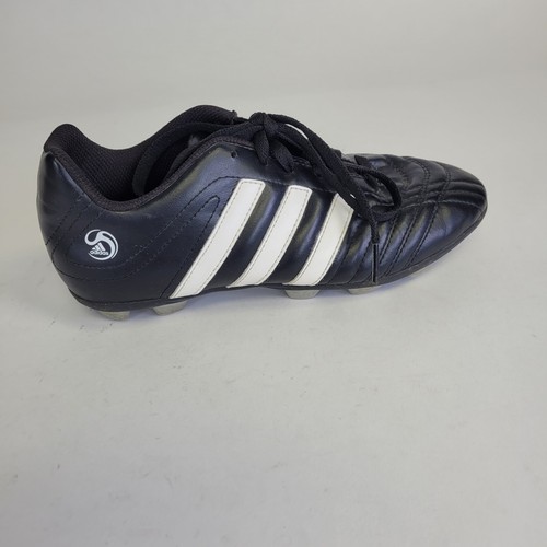 Adidas Soccer Cleats Mens Sz 5.5 SPG 753001 Traxion Hard Ground Black & White - Picture 5 of 12