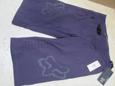 FOX MOUNTAIN-BIKE BMX ATV MX MOTOCROSS PANTS - DEFEND SHORTS - WOMENS MED purple